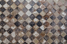 Vintage floor tiles