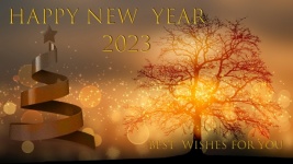 Greeting Card, 2023, New Year