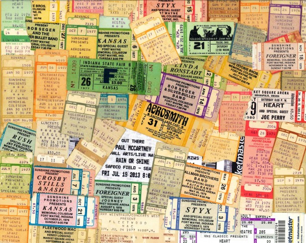 Background Concert Ticket Stubs Free Stock Photo - Public Domain Pictures