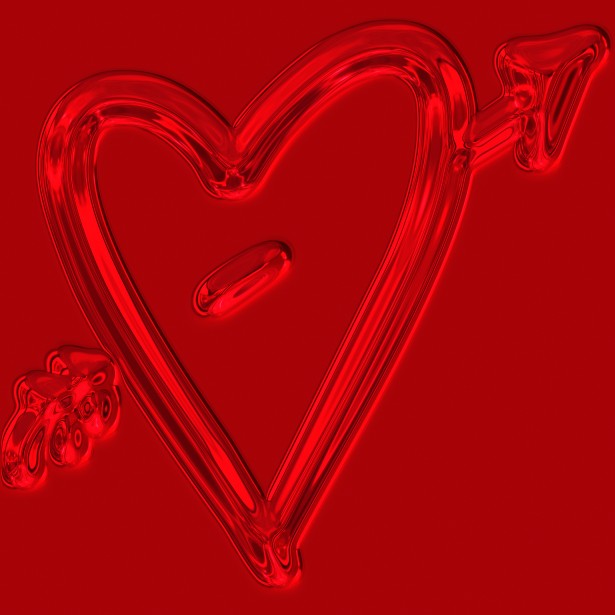 Red Broken Heart Free Stock Photo - Public Domain Pictures