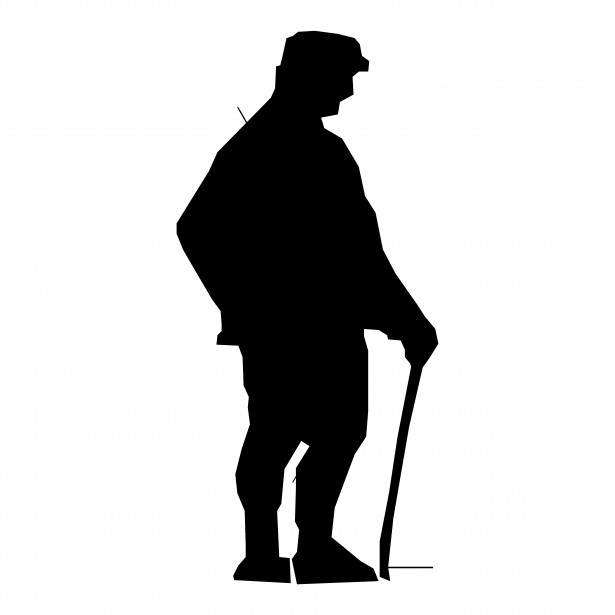 Silhouette Man Hiking Free Stock Photo - Public Domain Pictures