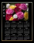 2014 kalendář Krásné růže
