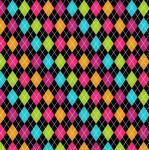 Argyle pattern Multi colori