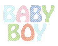 Baby Boy Testo Clipart