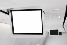 Blank screen in a plane