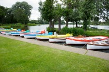 Boote auf Thorpeness Meare
