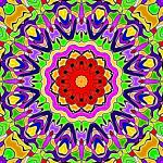 Colorful kaleidoscope