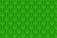 Damast-Muster-Hintergrund Grüner