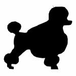 Dog Silhouette Drawing 07