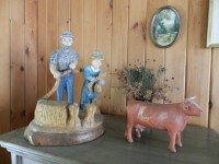 Old Wooden Figurines