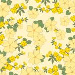 Flores fondo amarillo