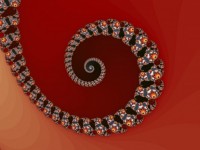 Fractal spirală