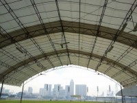 Hazy Singapore Sky Under The Tent