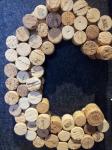 Letter C Formed By Wine Cap