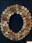 Letter O Formed By Wine Cap