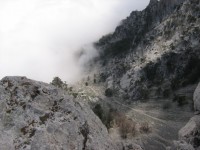 Горы и туман