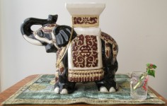 Elefante de porcelana