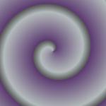 Purple Swirl Spiral