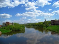 Řeka Dněpr v Smolensk