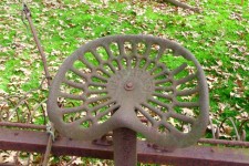 Rusted metalowe fotela