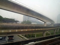 Singapur Jurong East MRT Brücken
