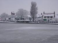 Thorpeness Meare i snö