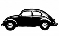 Старинных автомобилей Черный Clipart