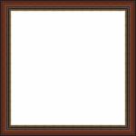 Wooden Brown Classic Frame