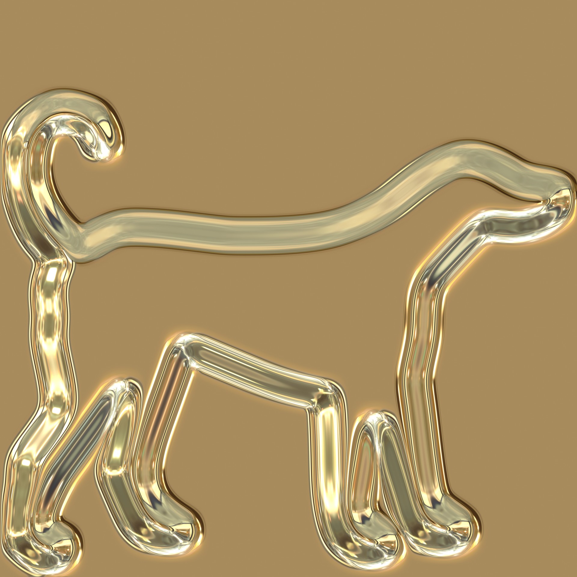 Золотая собака