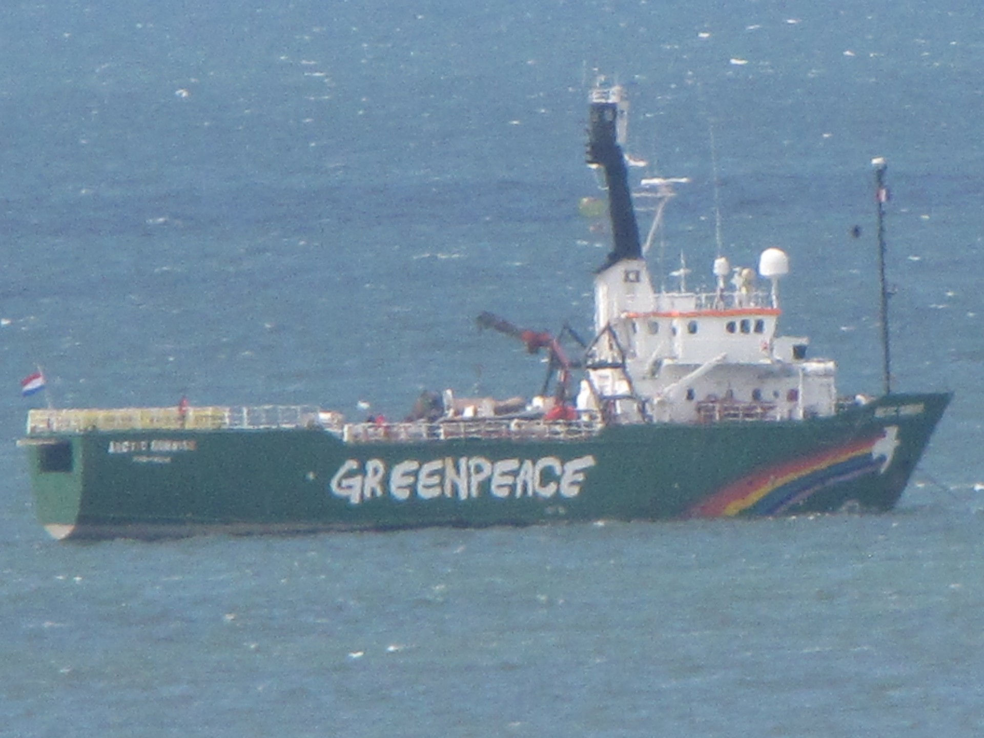 Greenpeace bateau