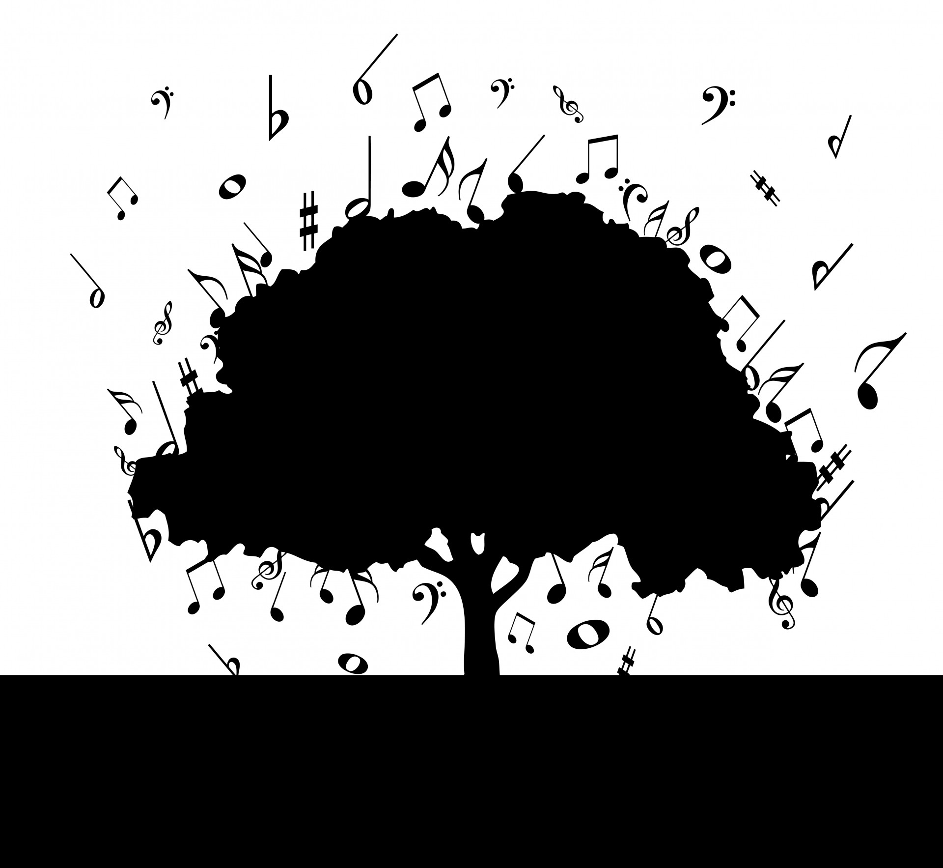 Musical Notes Tree