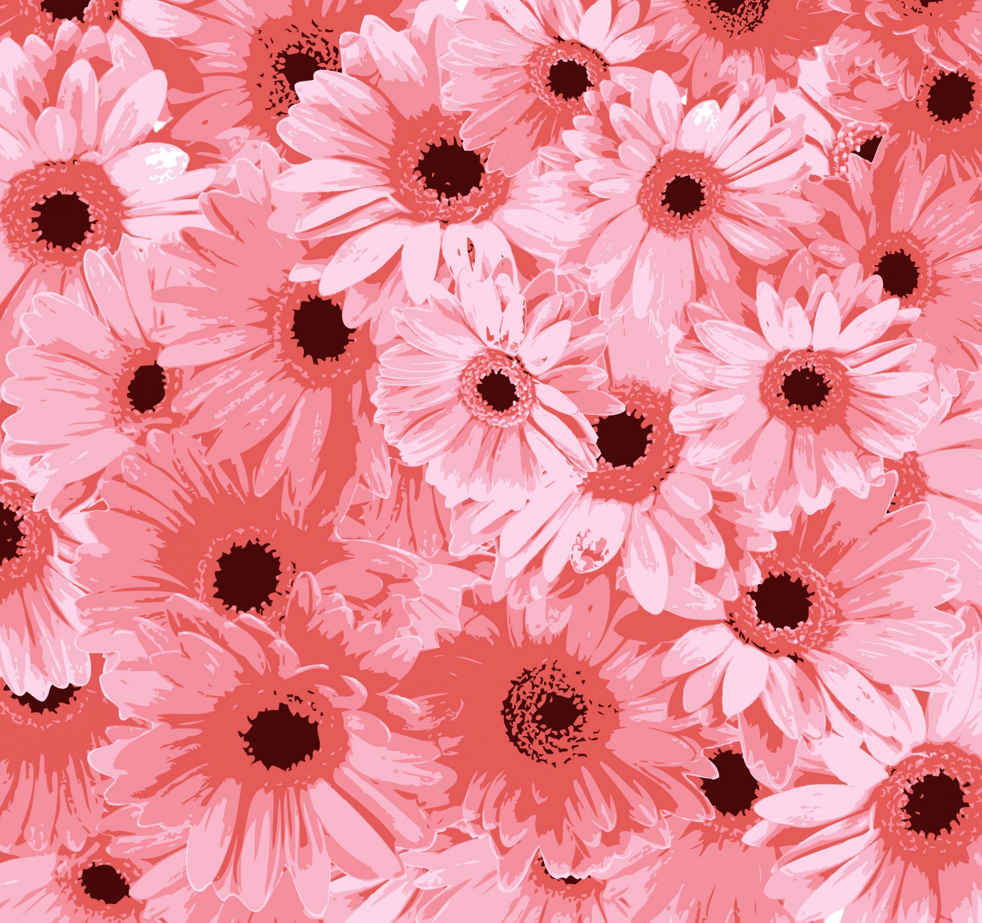 Pink Flowers Background Free Stock Photo - Public Domain Pictures