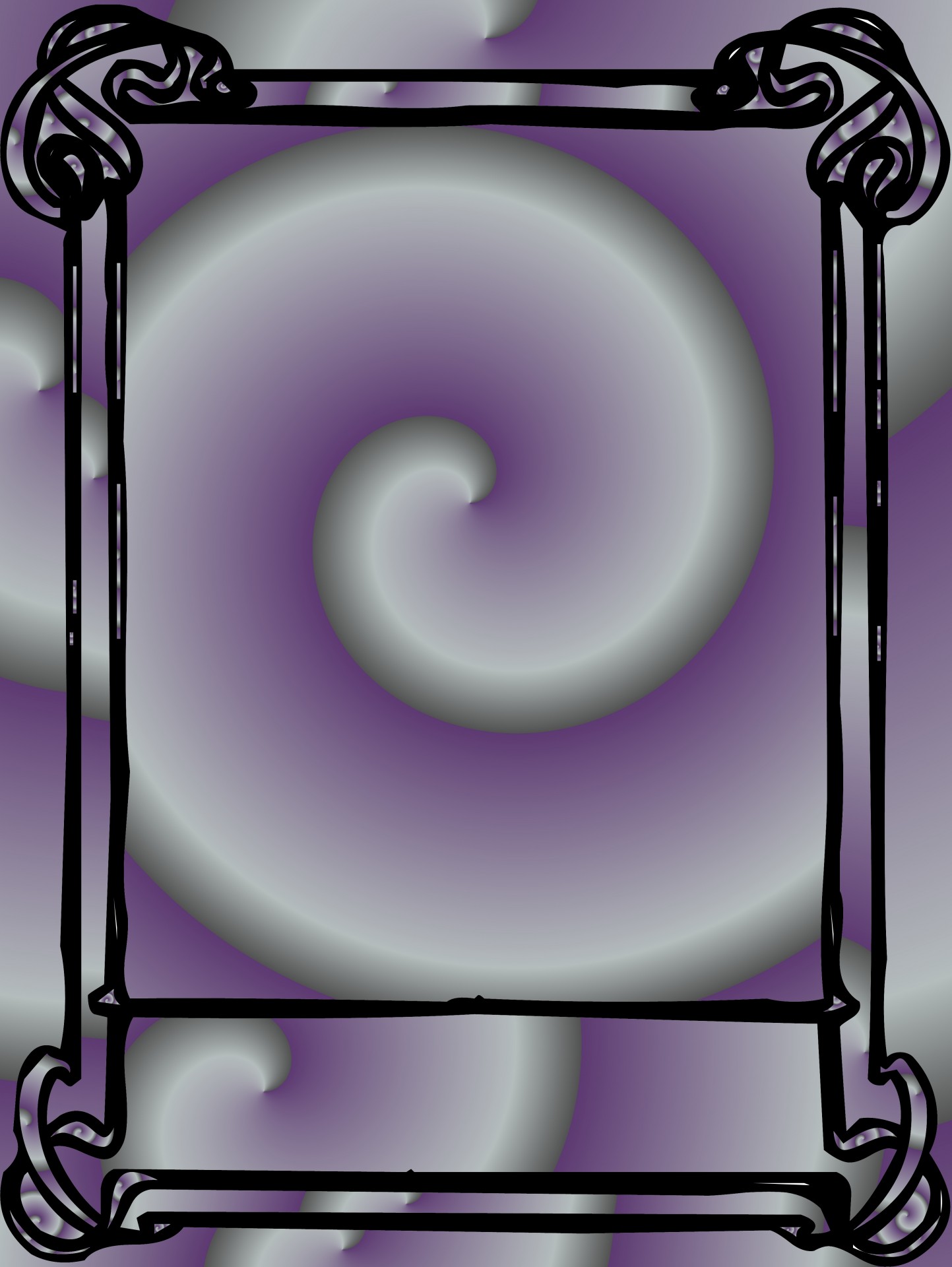 Purple Swirl Frame Free Stock Photo Public Domain Pictures