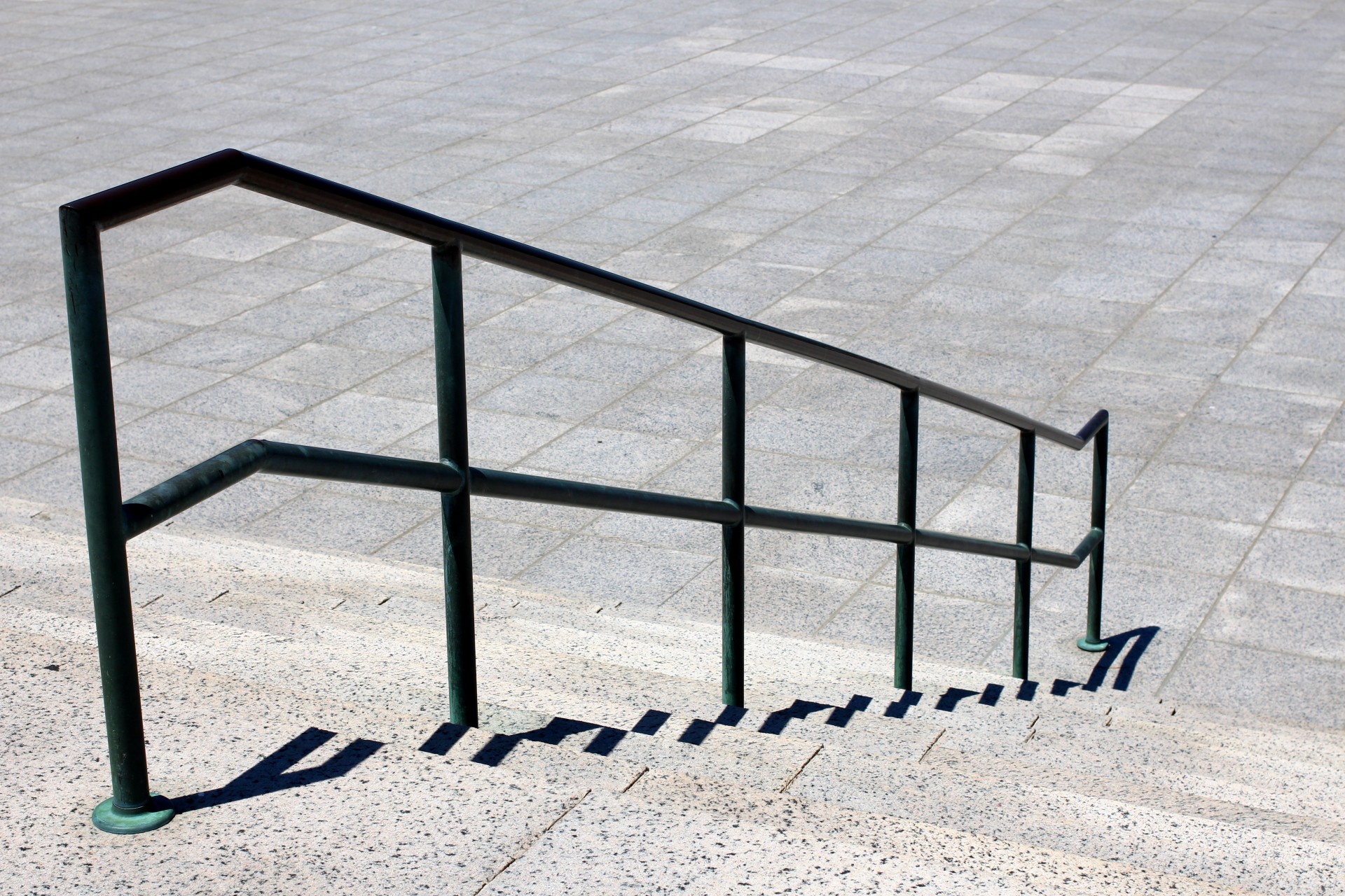 Stairs And Railing Free Stock Photo - Public Domain Pictures