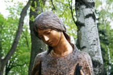 A Statue In Novodevichy Graveyard