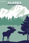 Alaska Travel Poster