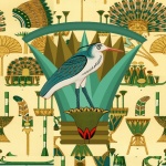 Forntida egyptisk fågel