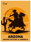 Cartaz de viagem do Arizona