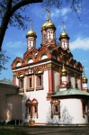Colorful church of saint nicholas