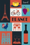 France Travel Poster