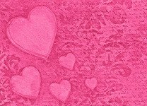Hearts valentines day background