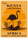 Kenia Afrika reisposter