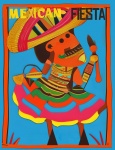 Mexikói Fiesta plakát