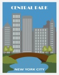 New York Travel Plakát