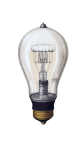 Vintage lightbulb lamp