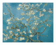 Vintage Art Blossoms Tree