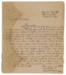 Carta vintage manuscrita manchada