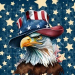 Bandiera dell'Aquila americana