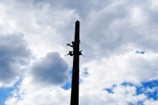 Main obelisk in victory park