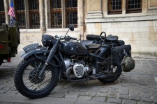 Militärmotorrad, deutsch, 2. Weltkrieg